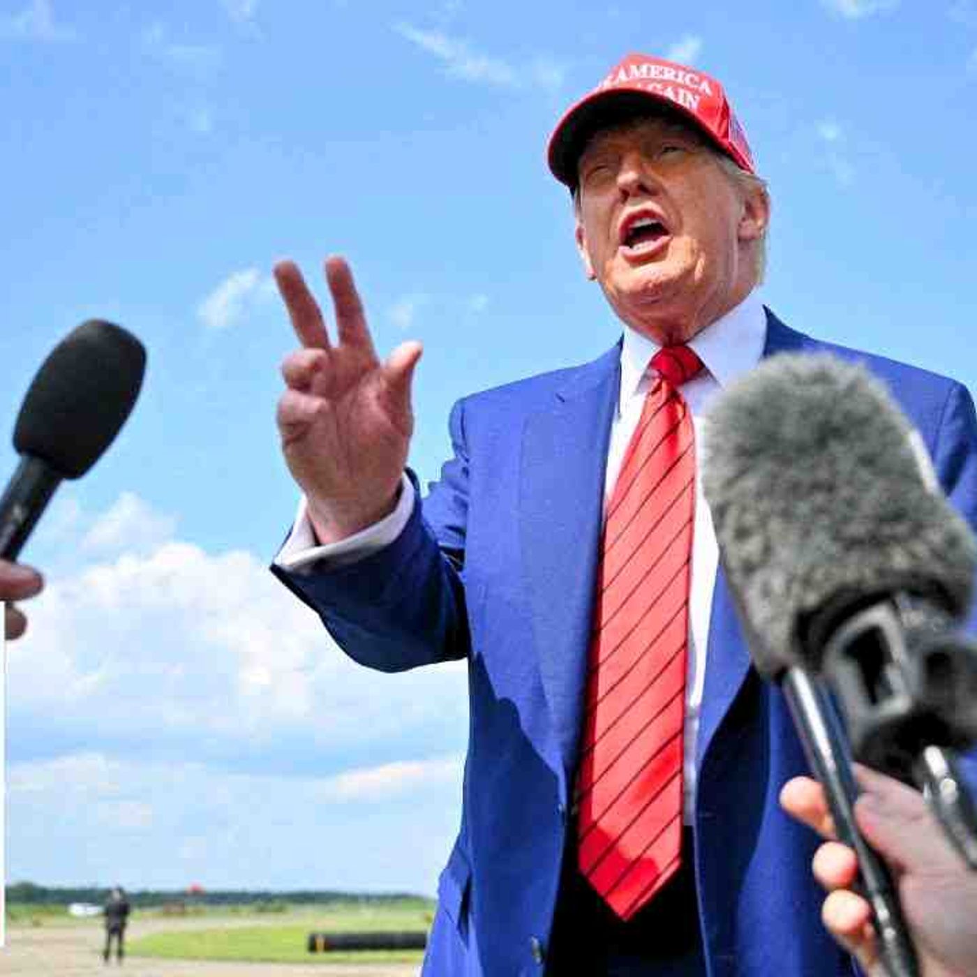 JUST NOW: Trump shares latest on potential Iran strike episode artwork