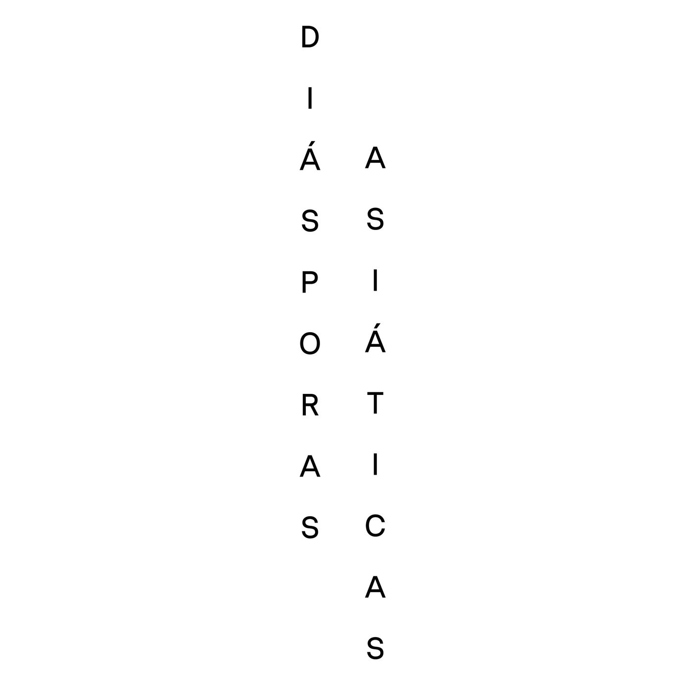 Narrações - Diásporas Asiáticas.