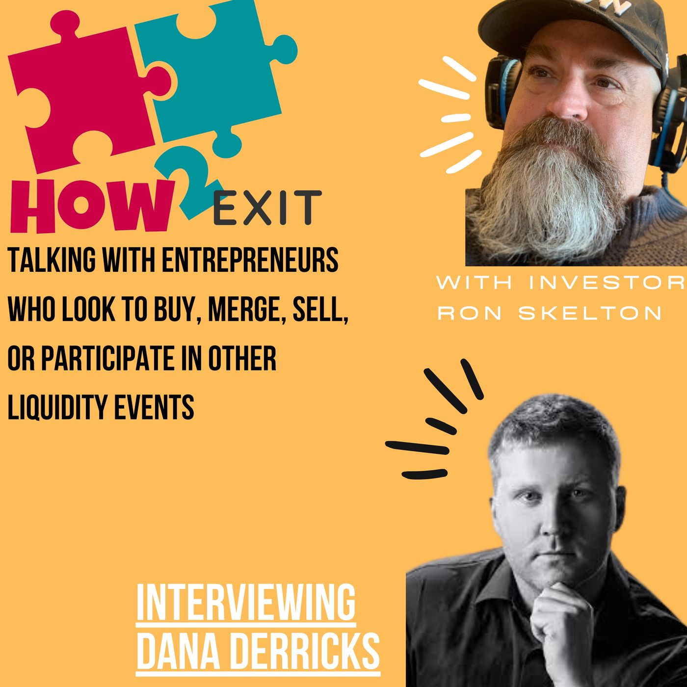 How2Exit Episode 7: Dana Derricks - Author of multiple books, 3 time 2 coma club winner, and goat farmer Image