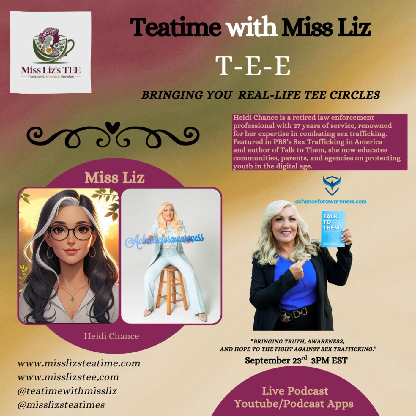 Teatime with Miss Liz