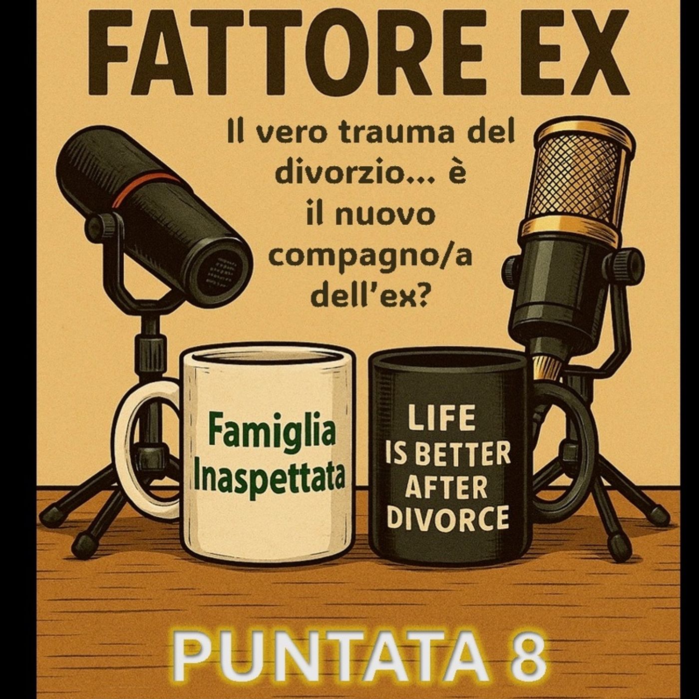 Puntata 8 - Quando il vero trauma del divorzio… è il nuovo compagno/a dell’ex episode artwork