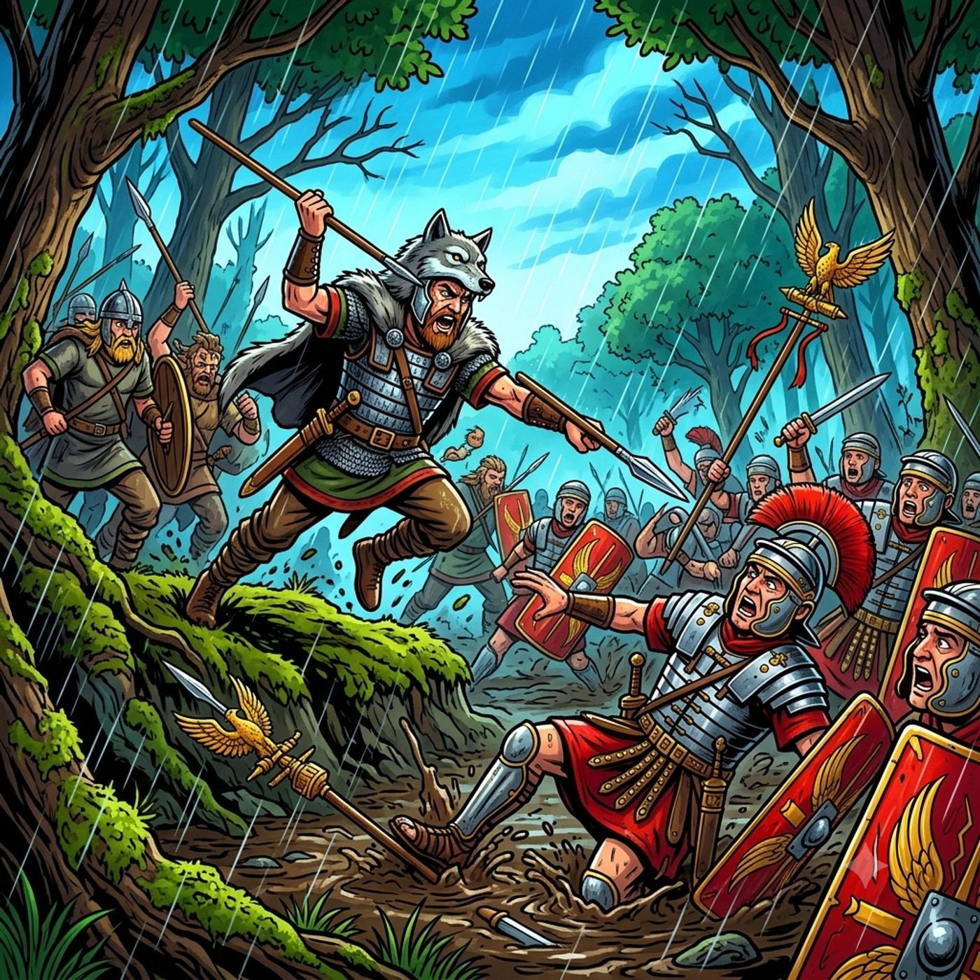 The Ghost of Teutoburg: The Day Rome Cried episode artwork