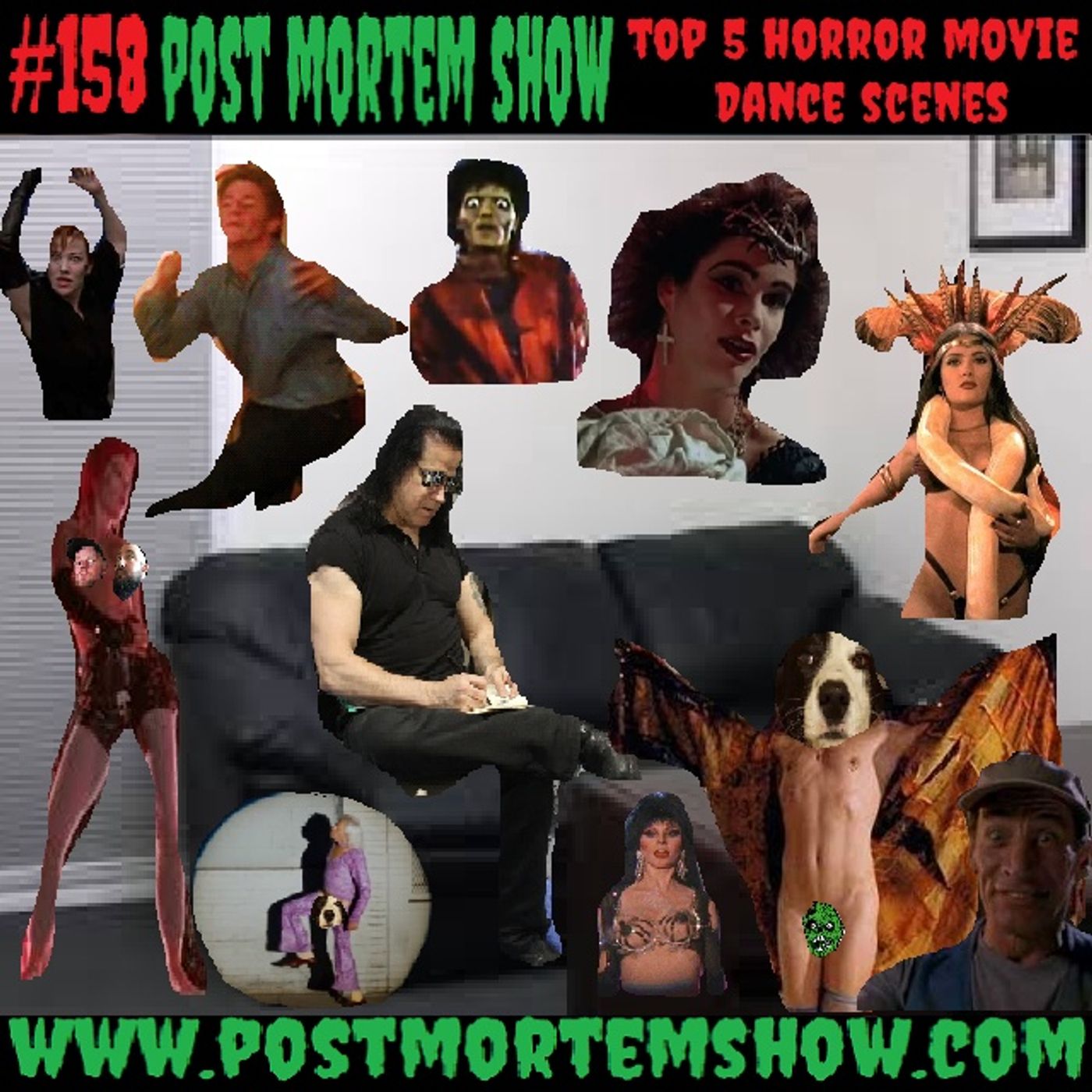 e158 - Danzig's Leather Casting Couch (Top 5 Horror Movie Dance Scenes) episode artwork