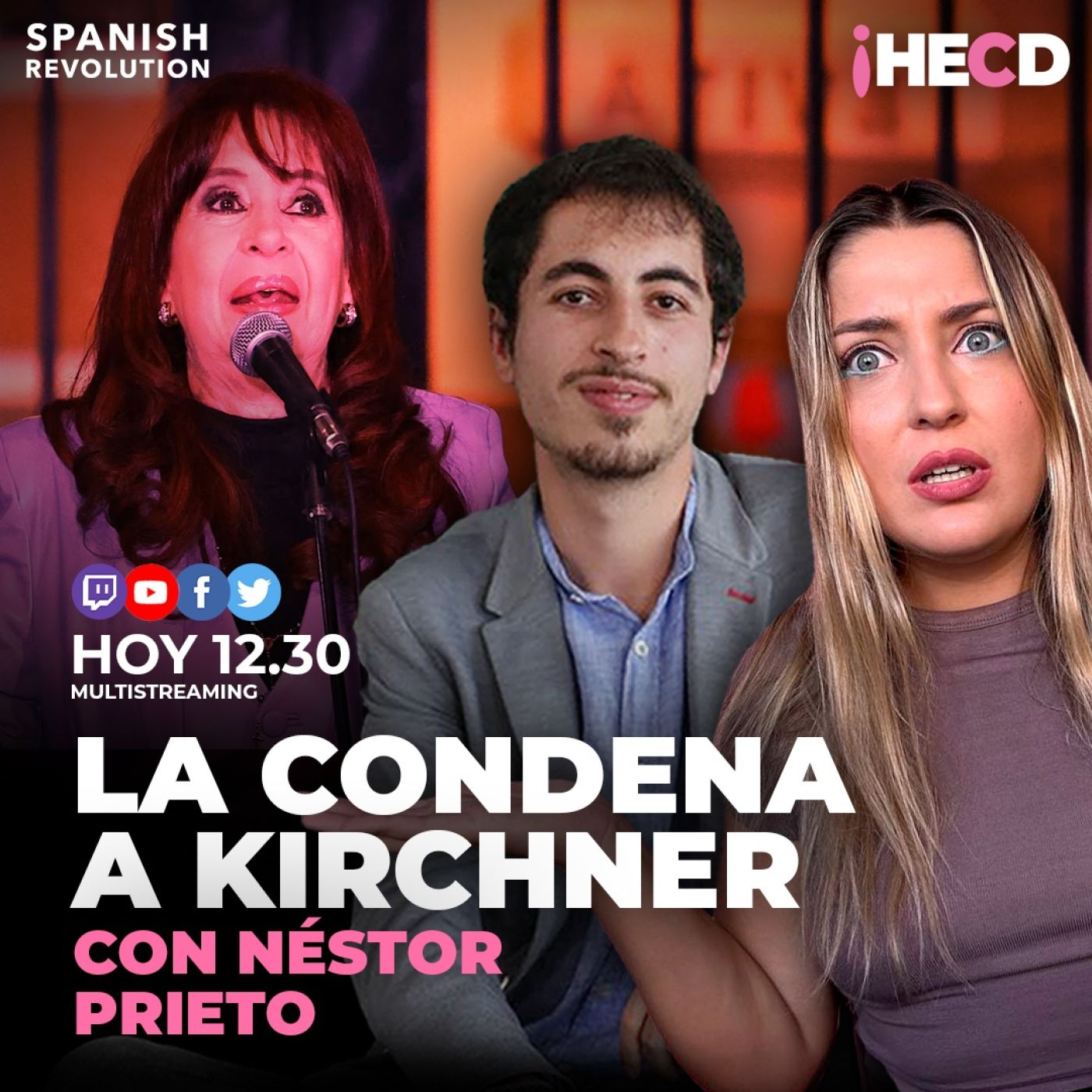 HECD! 561 Marina Lobo - Abascal OH LA LA + ¿Ayuso rompe con su novio? + La condena a Kirchner con Néstor Prieto - Acceso anticipado