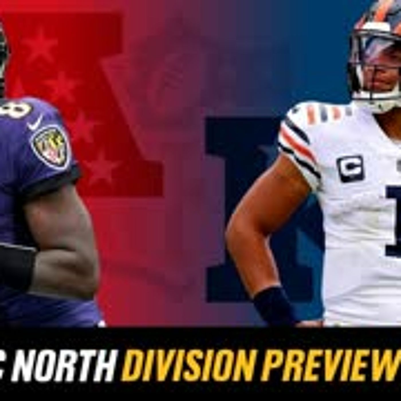 AFC & NFC North Preview & Predictions | Sports Hounds | A2D Radio episode artwork