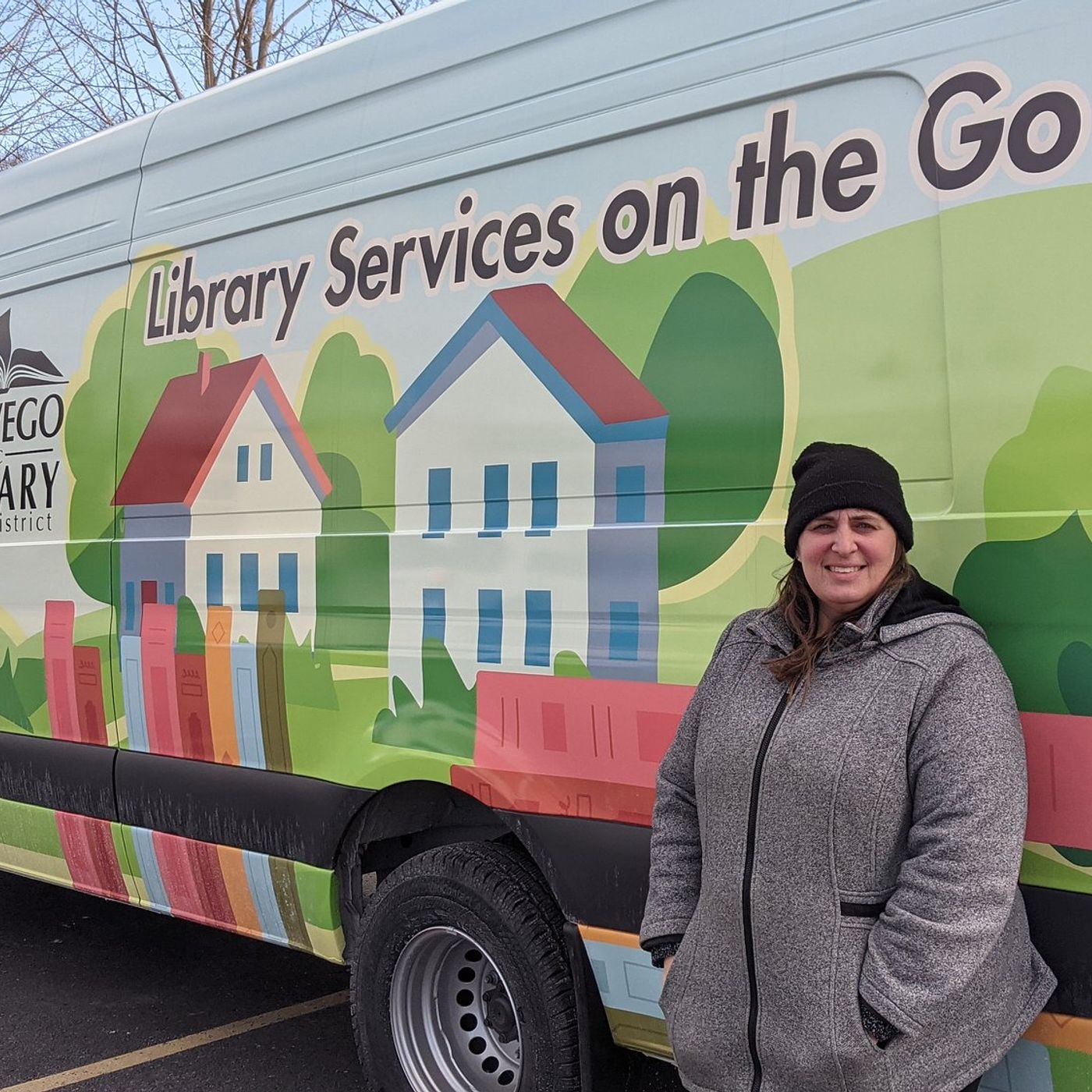 Oswego Library District will expand its reach with new outreach vehicle episode artwork