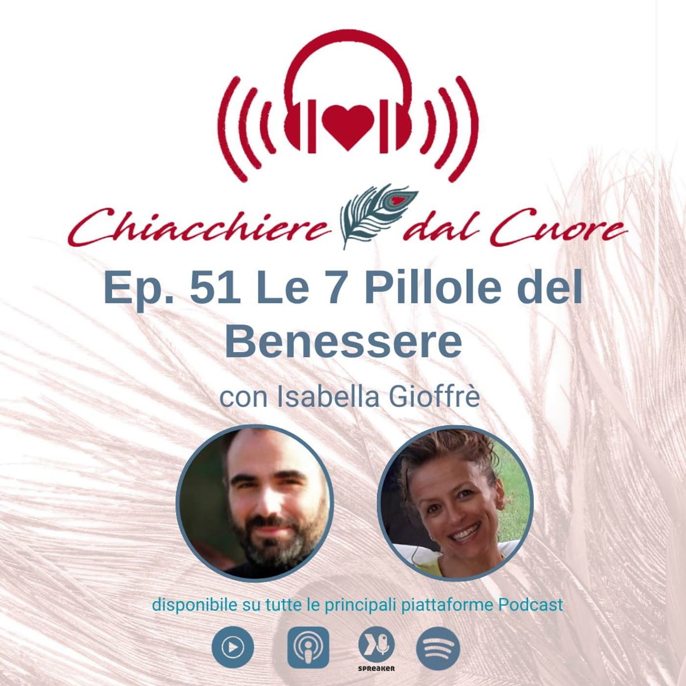 Ep. 51 Le 7 Pillole del Benessere con Isabella Gioffré Ep. 51 Le 7 Pillole del Benessere con Isabella Gioffré