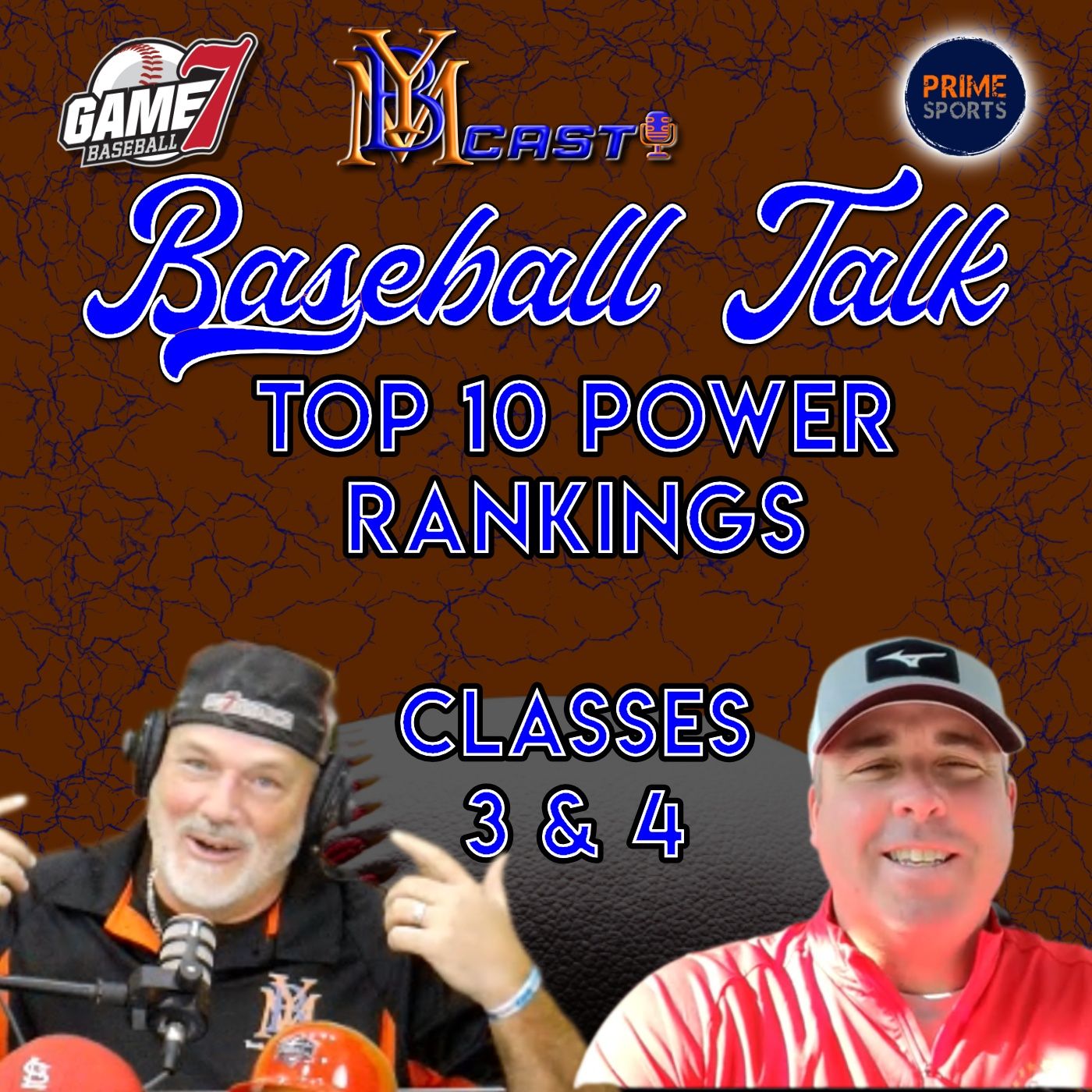 Class 3 and 4 Top Ten Power Rankings | Baseball Talk | YBMcast episode artwork