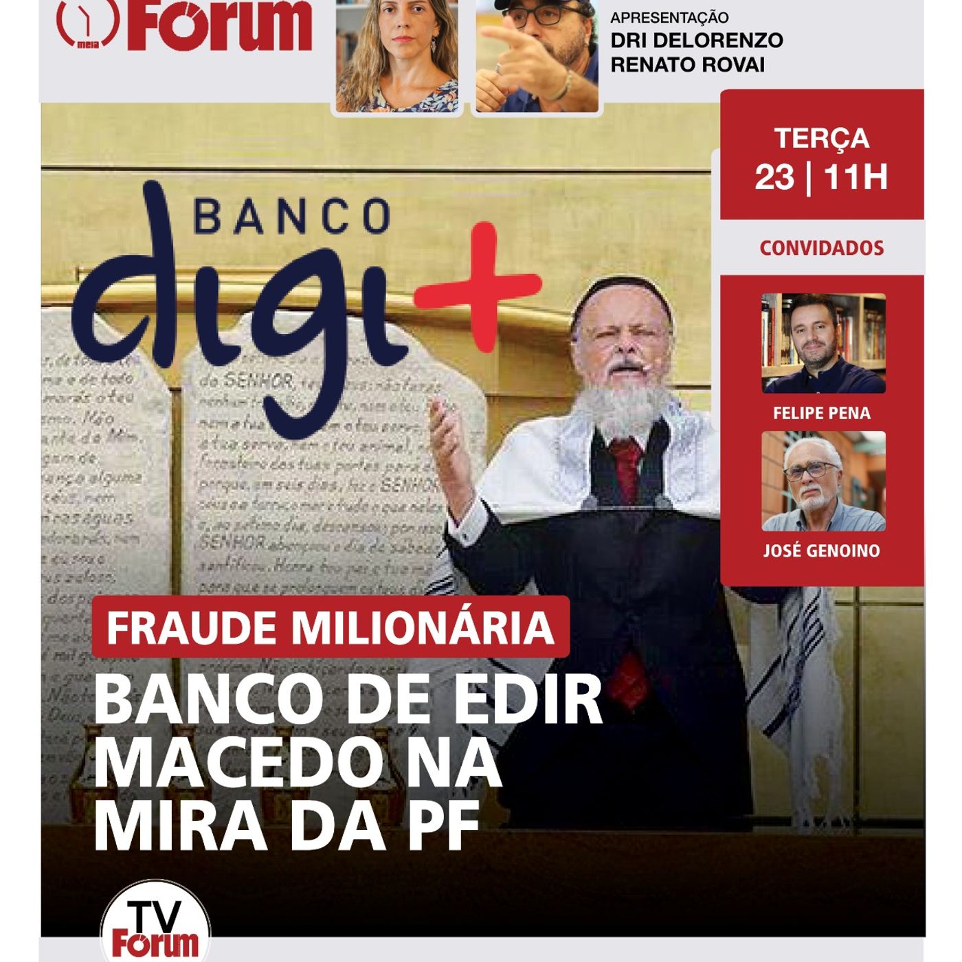Edir Macedo alvo da PF | Derrota de Kássio Nunes | Censura de Mendonça para blindar Flávio Bolsonaro episode artwork