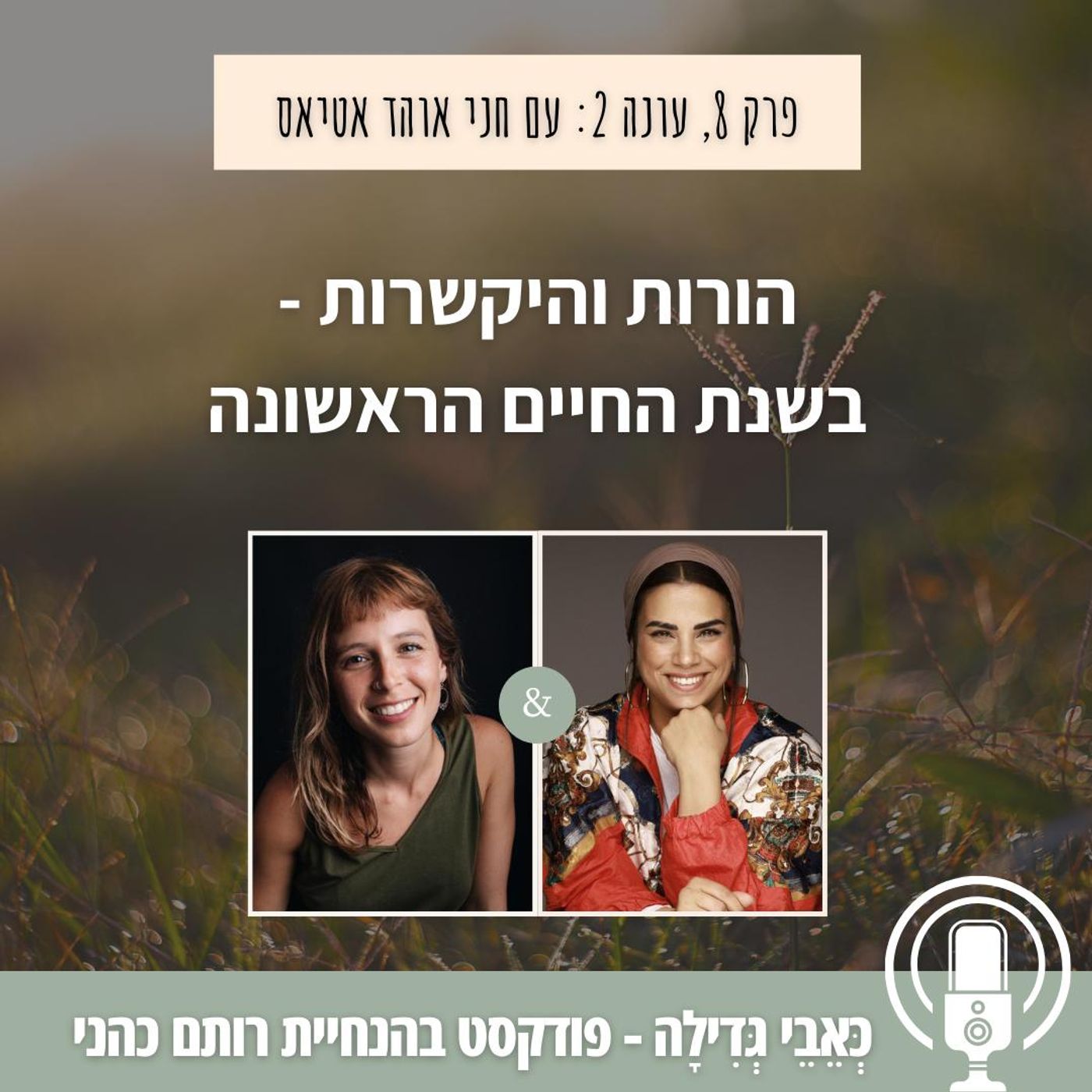 עונה 2, פרק 8: הורות והיקשרות בשנת החיים הראשונה. עם חני אוהד אטיאס