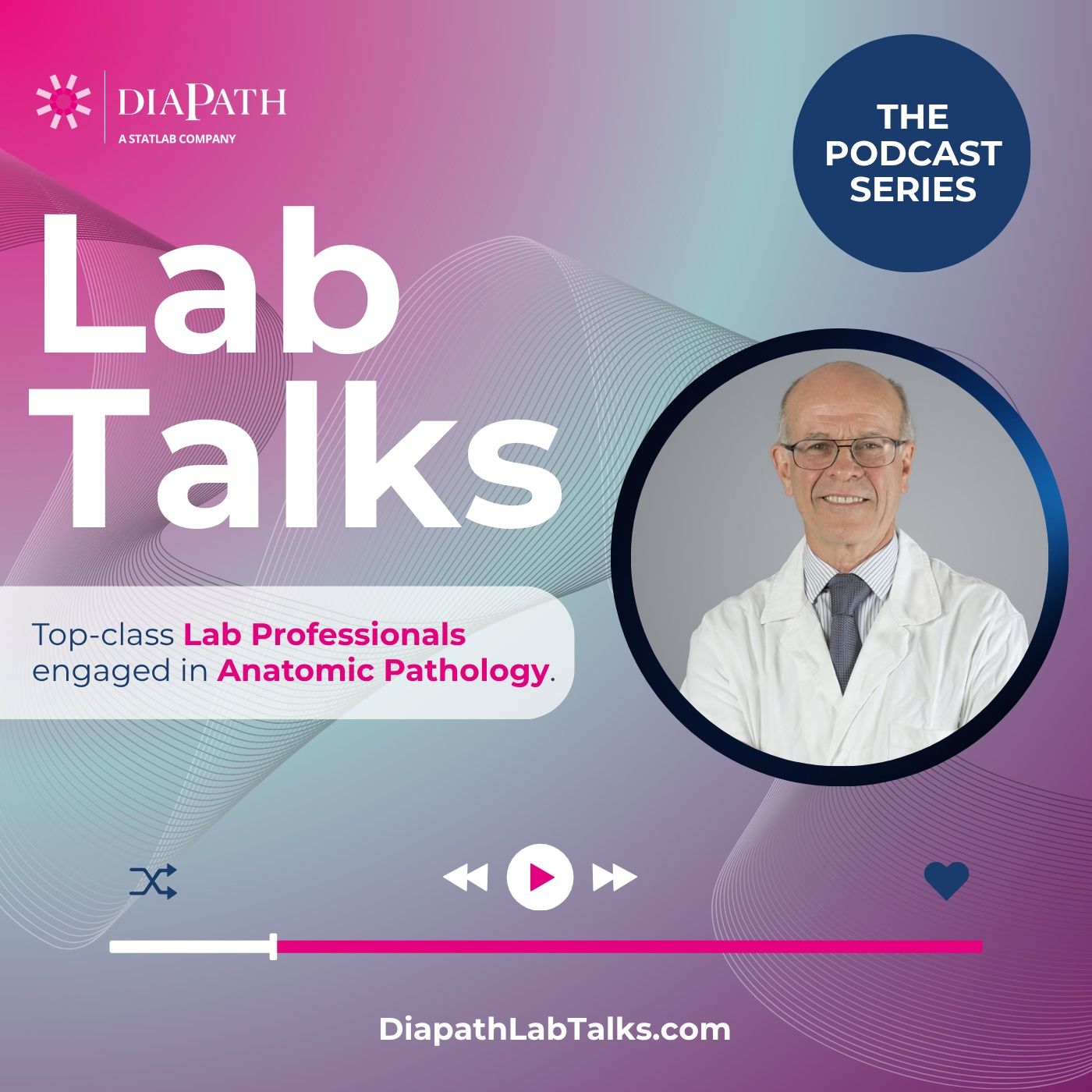 25 - Hematoxylin, Eosin, Formalin, Paraffin_  our four histology pillars with a long and curious history - Prof. Claudio Doglioni episode artwork