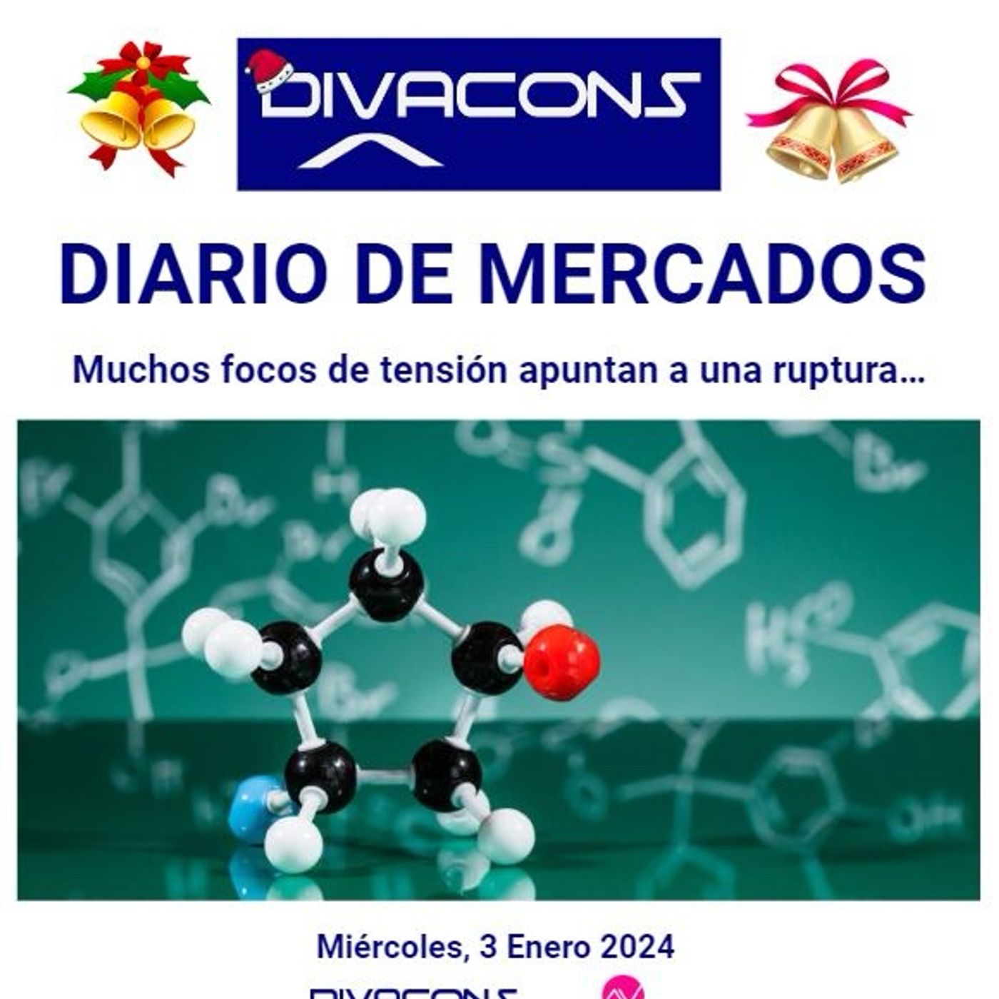 PODCAST en abierto DIARIO DE MERCADOS Miércoles 3 enero episode artwork