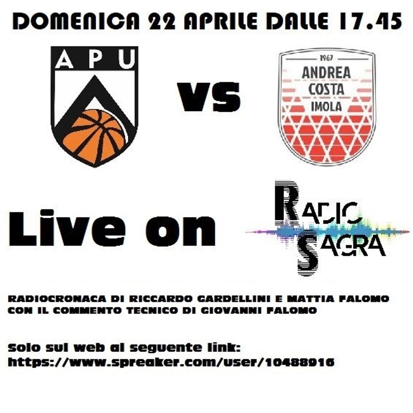 APU GSA UDINE - A. COSTA IMOLA