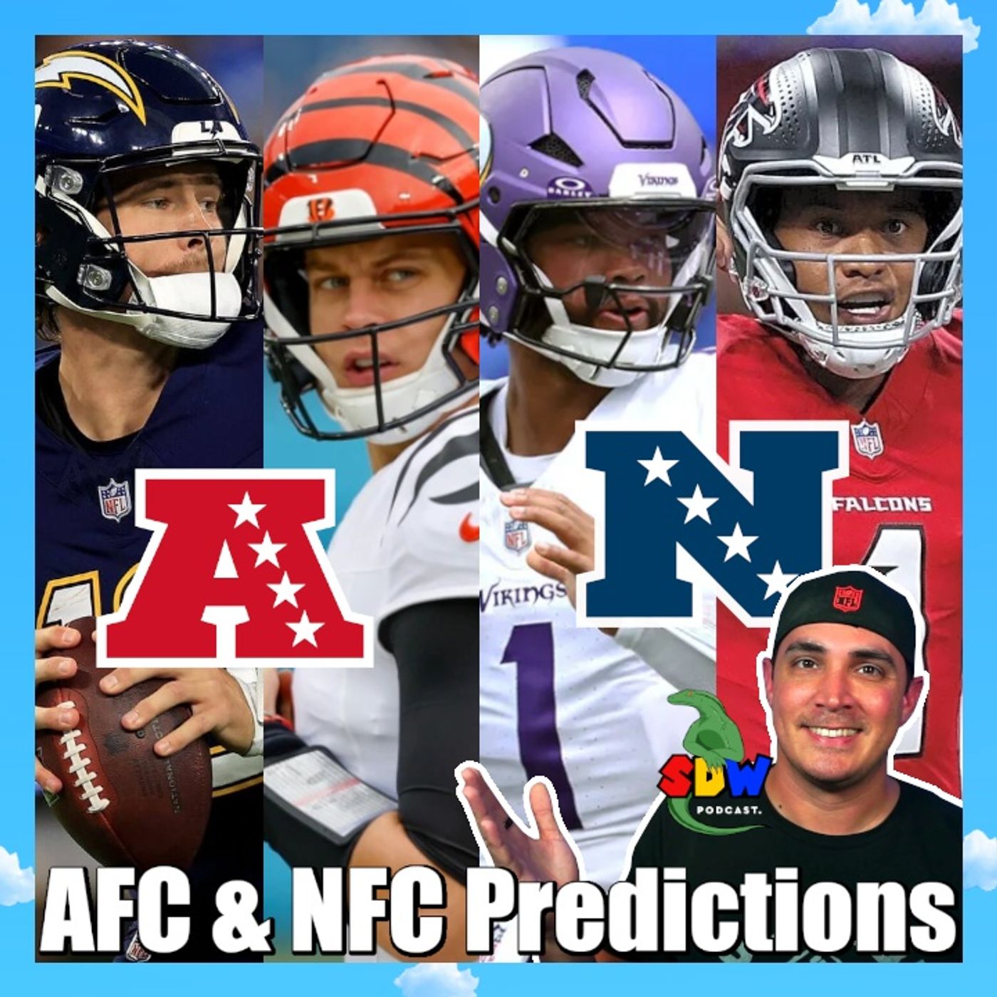 2026 AFC & NFC Predictions episode artwork