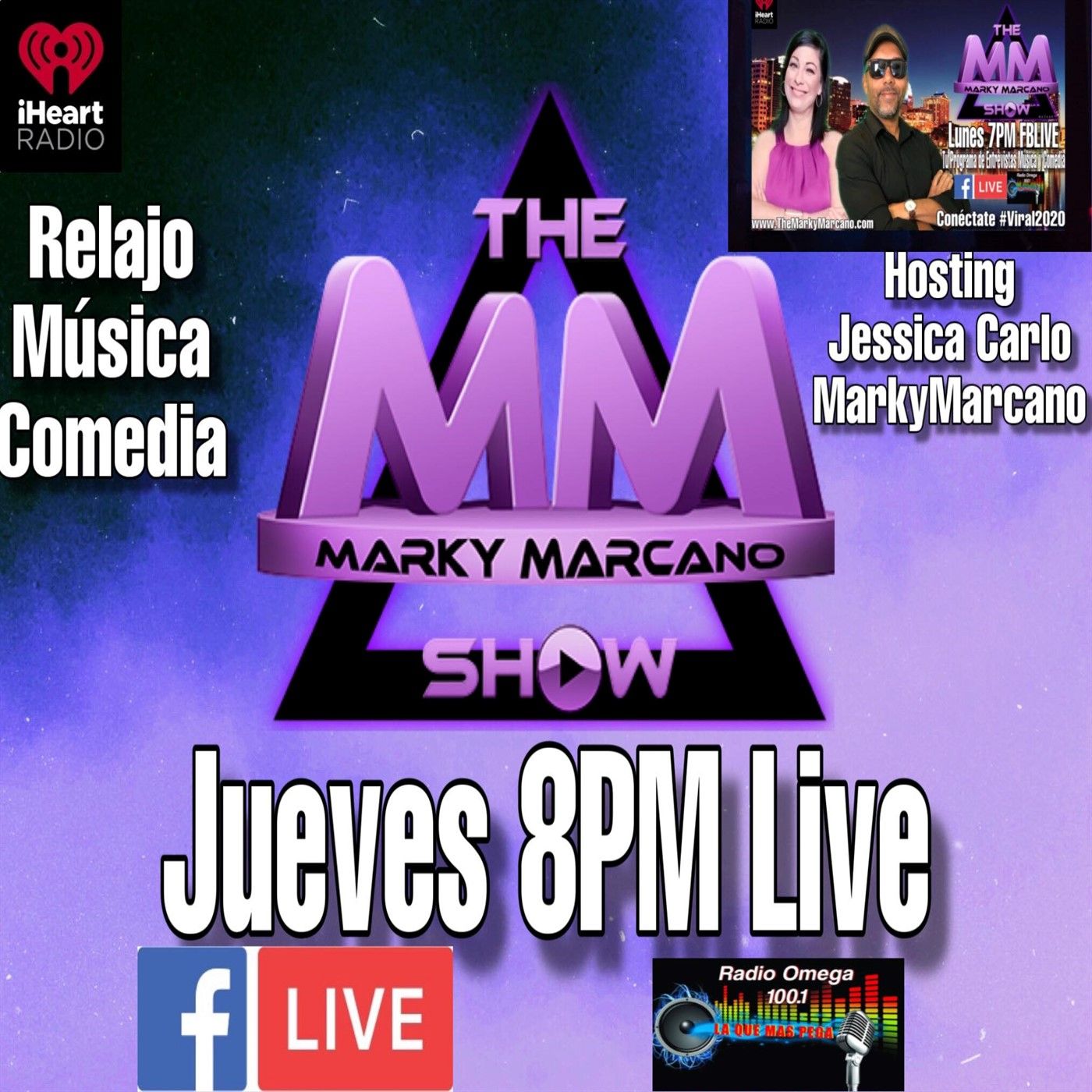 FACEBOOK LIVE JUEVES EDITION THEMARKYMARCANOSHOW episode artwork