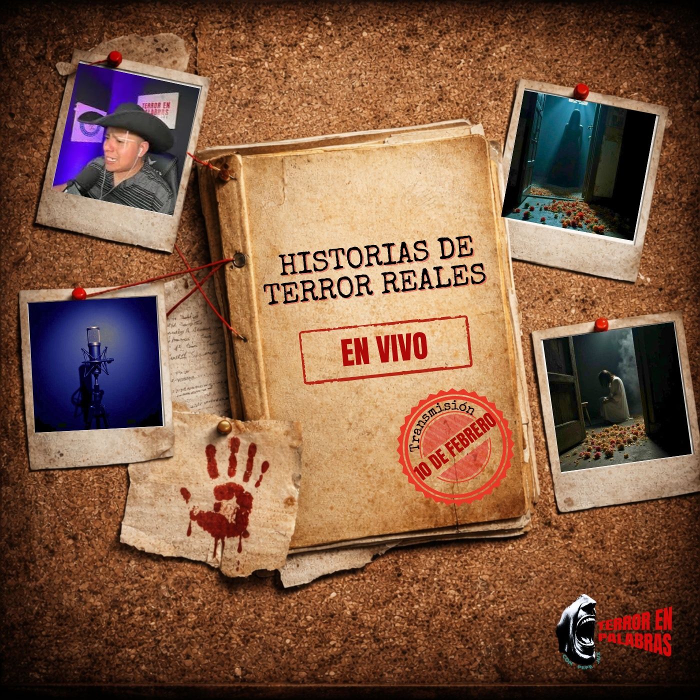 En vivo: Historias de Terror Reales - 10 febrero 2026 episode artwork