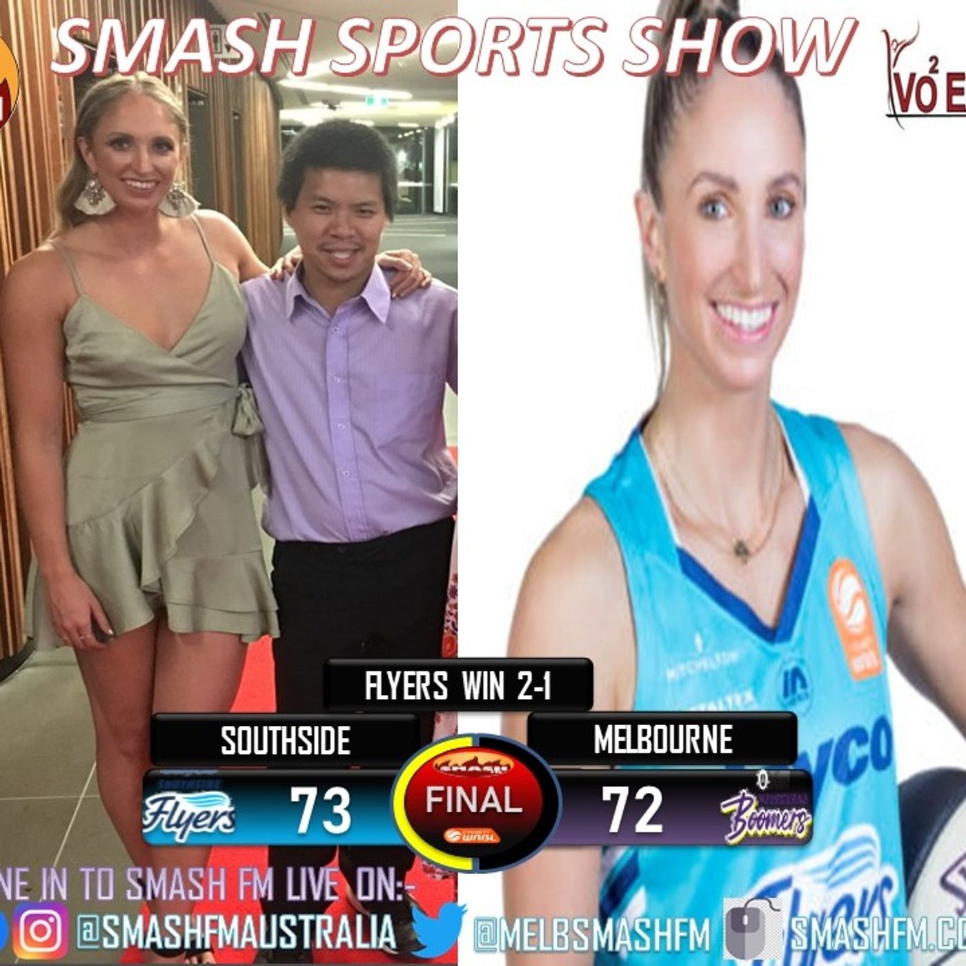SSS10THYR: Southside Flyers WNBL23 Semi Finals Game 3 Post Game Interviews with Bec Cole 150323