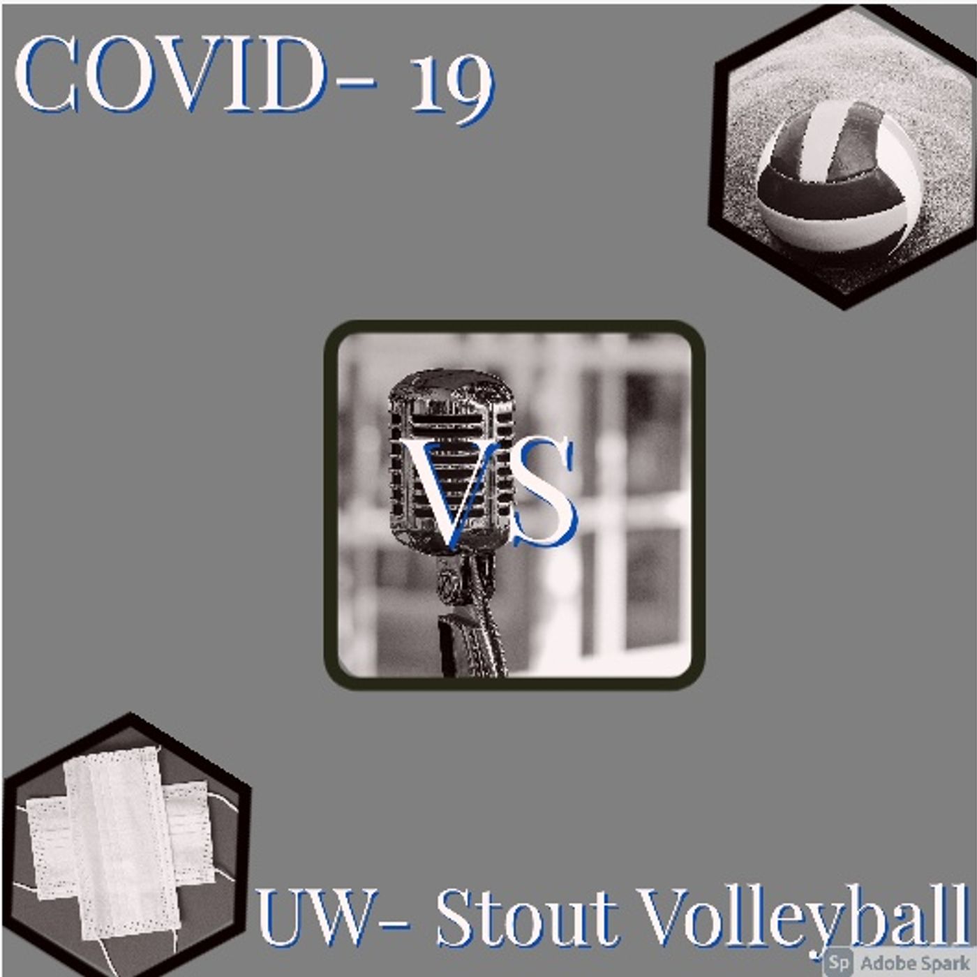 Covid-19 VS UW-Stout volleyball