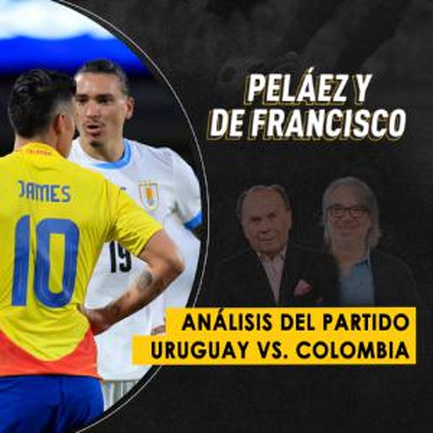 Análisis del partido Uruguay vs. Colombia