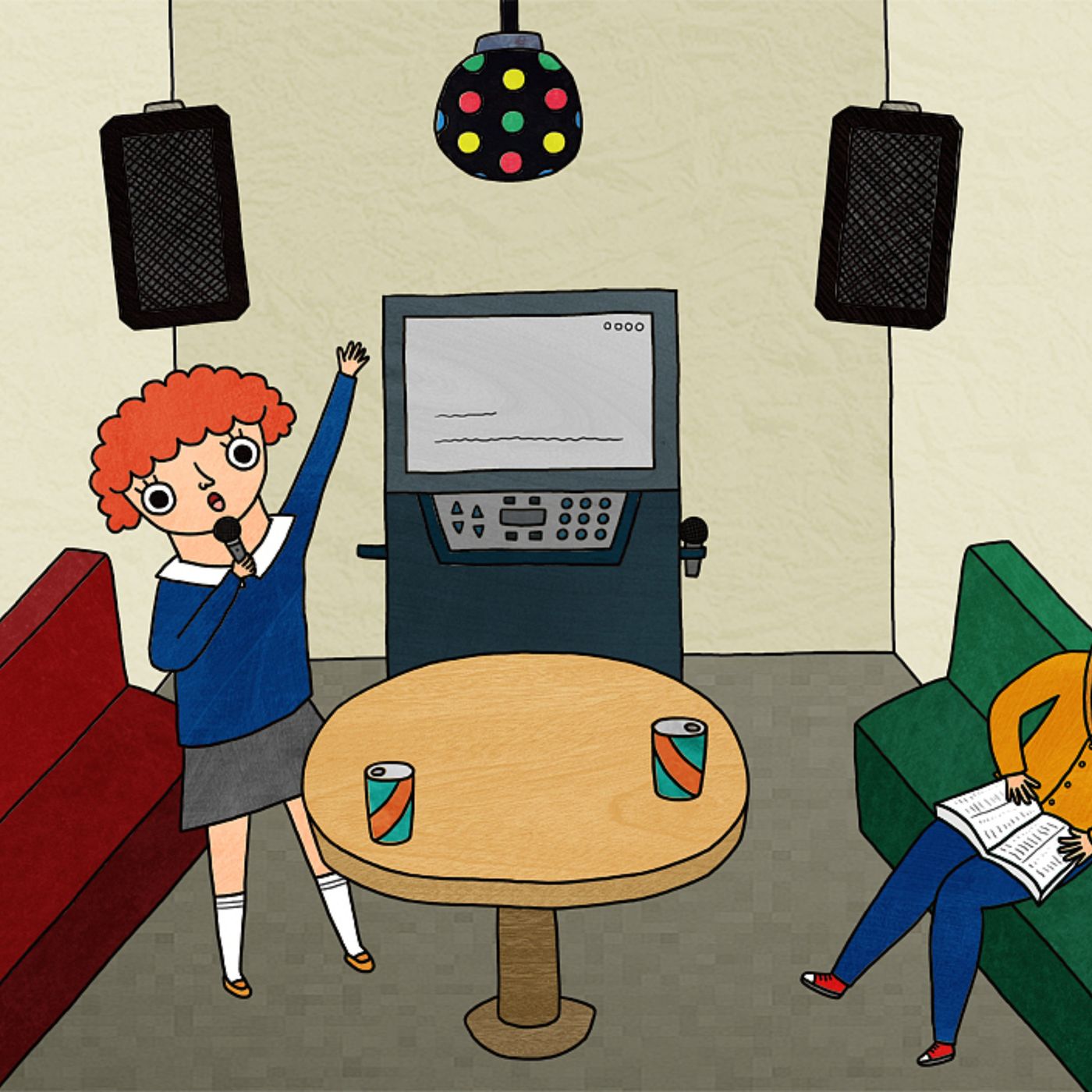 KTV study rooms. Really?