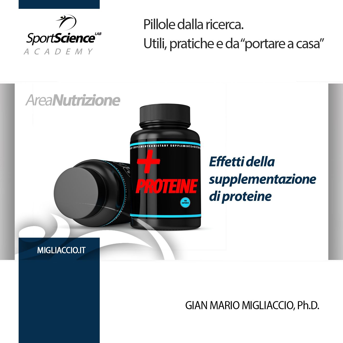 Supplementazione di proteine nello sport episode artwork