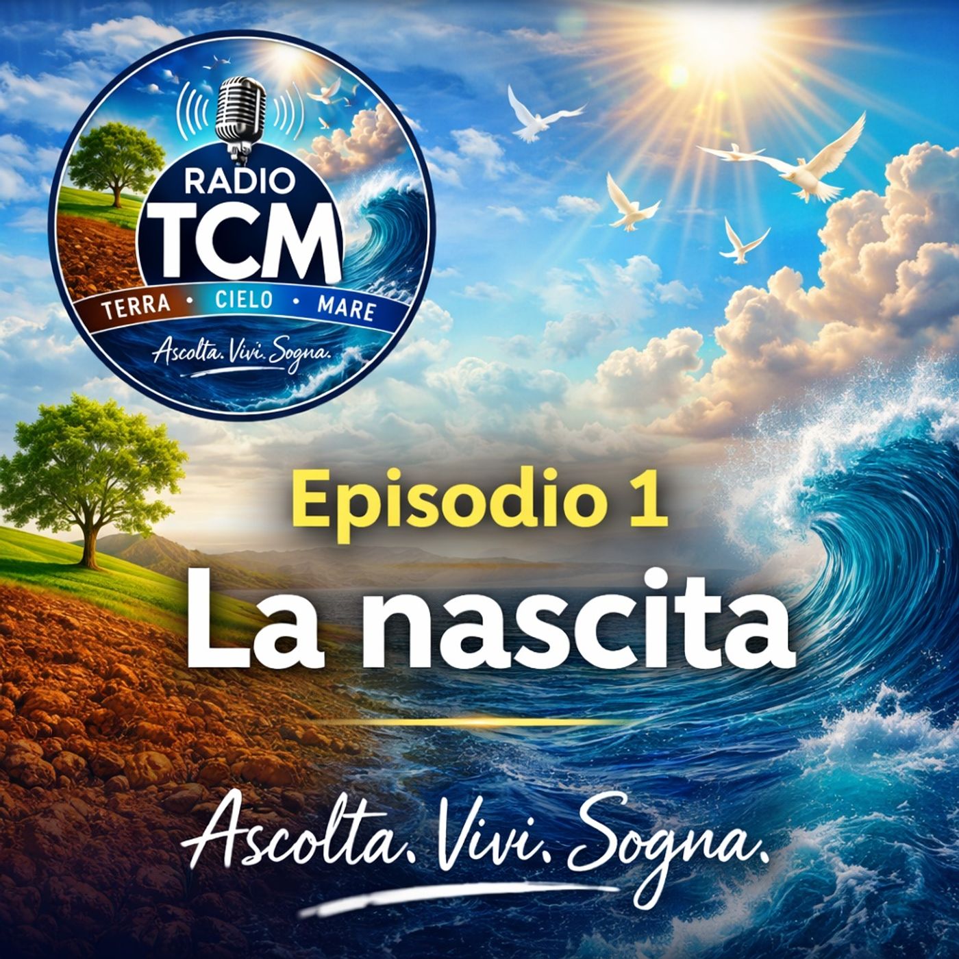 Primo podcast della Radio TCM - Terra, Cielo e Mare. episode artwork