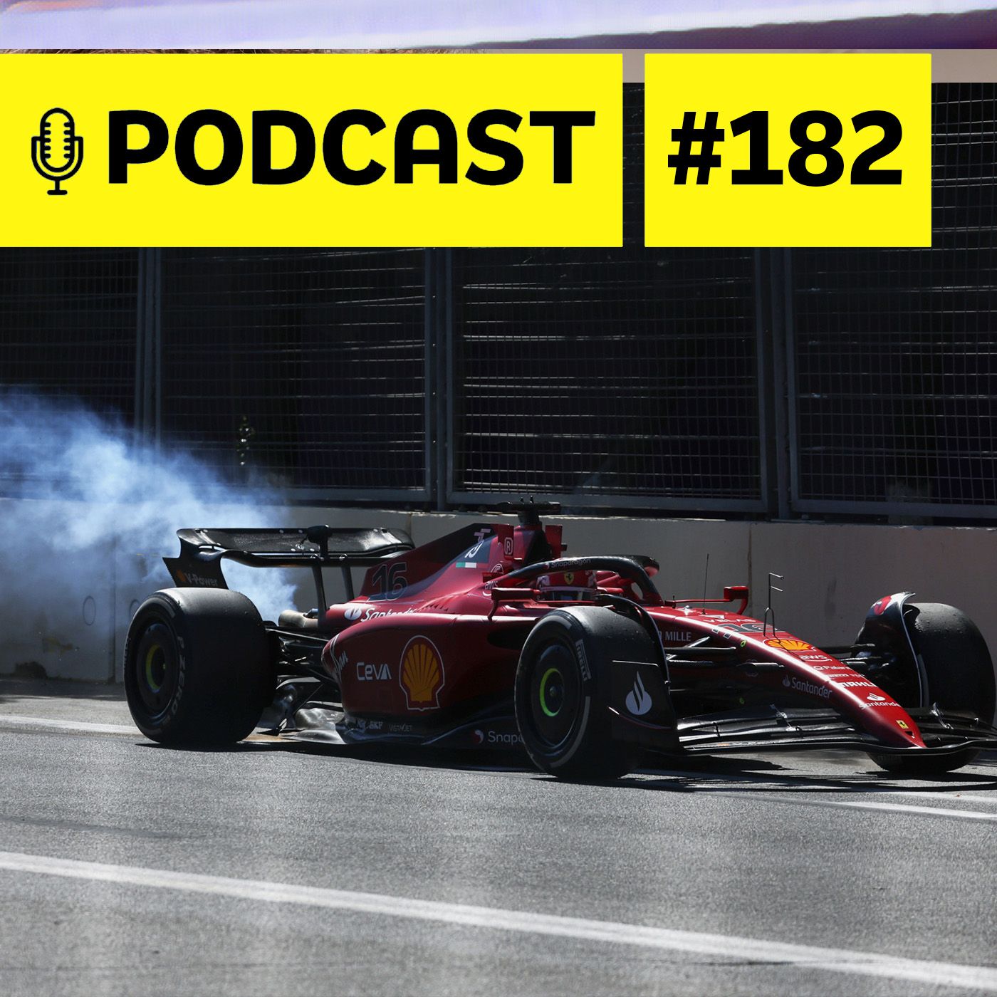 Podcast #182 - Qual maior adversário ao bi de Verstappen: Pérez, Leclerc ou confiabilidade da Red Bull? episode artwork
