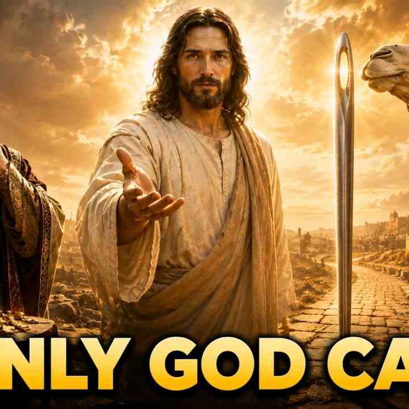 What did Jesus mean when He said _It is easier for a Camel to go through the Eye of a Needle__ episode artwork