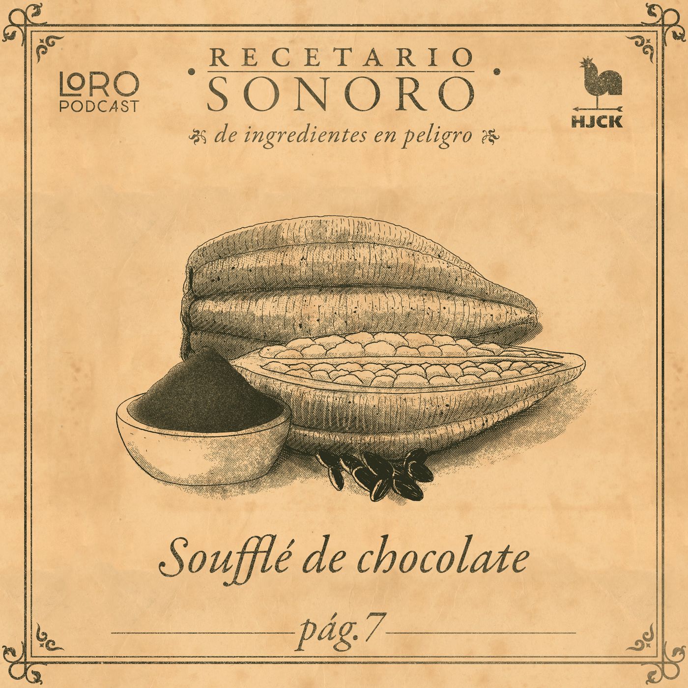 Recetario sonoro de ingredientes en peligro