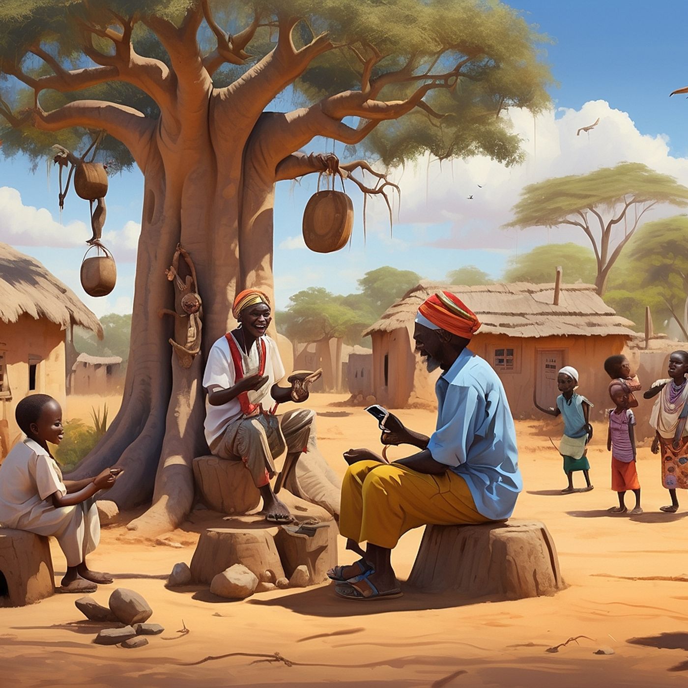 Mzungu and the Baobab Beat: The Tale of the Dancing Stranger