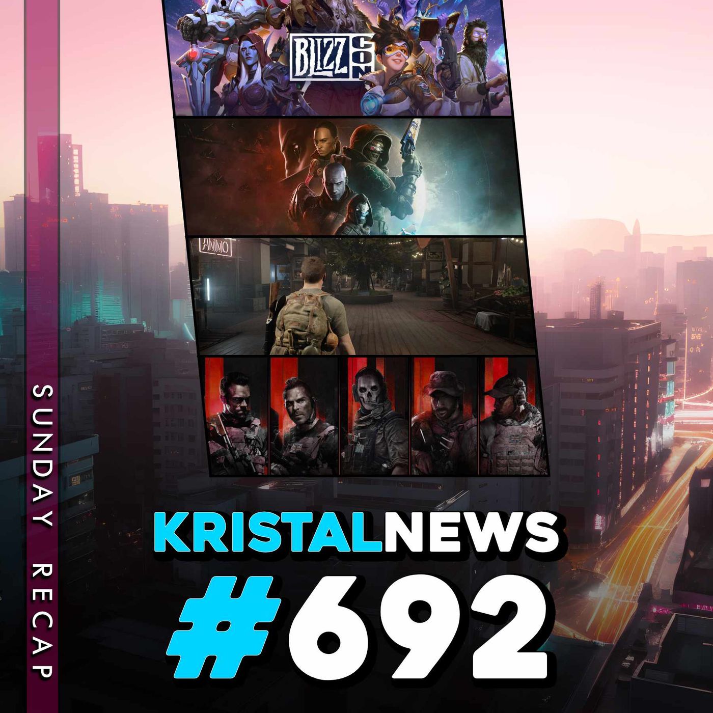 SUNDAY RECAP: Blizzcon 2023, Bungie, The Day Before, La Campagna di COD ▶ #KristalNews 692 episode artwork