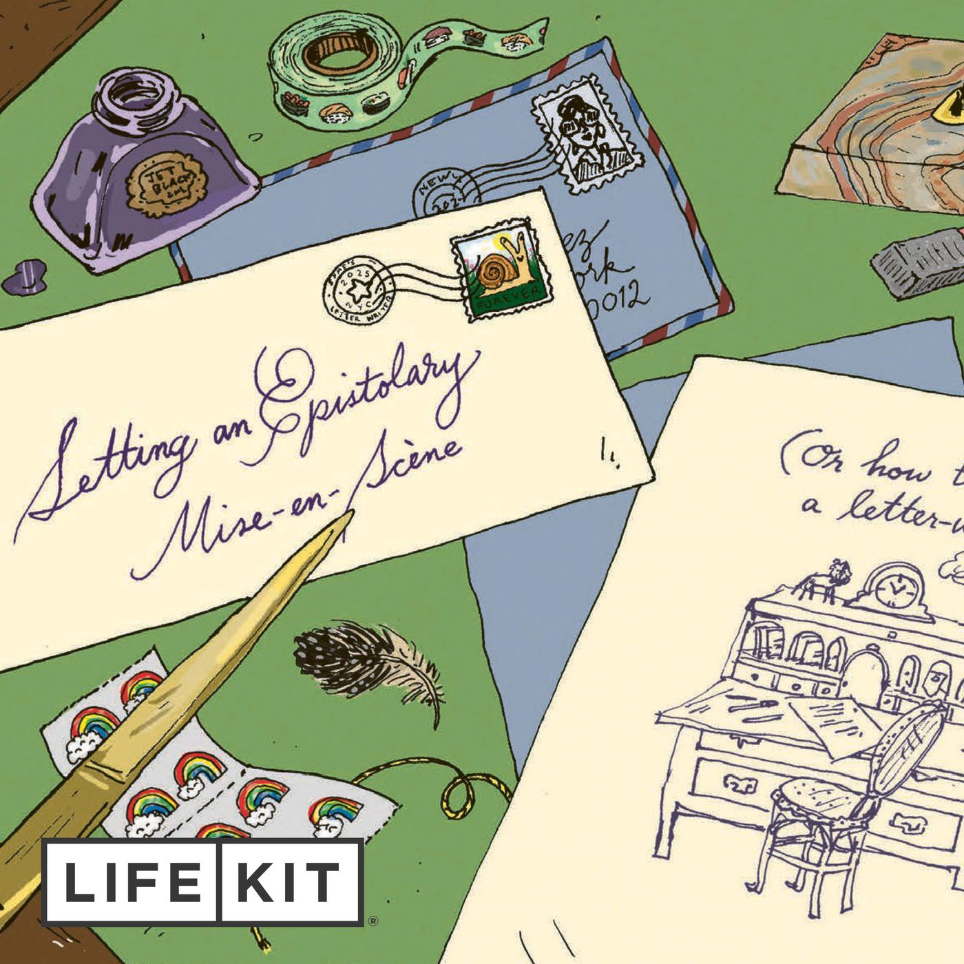 The art and pleasure of writing a letter episode artwork