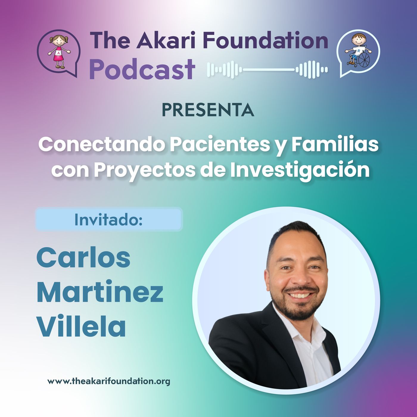 Ep. 81 - Conectando Pacientes y Familias con Proyectos de Investigación episode artwork