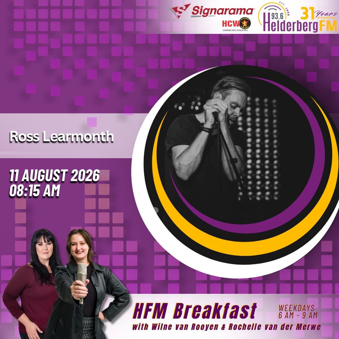 Ross Learmonth On #HFMBreakfast episode artwork
