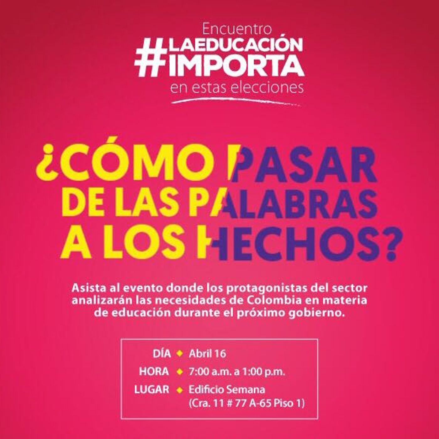 La educación importa en estas elecciones episode artwork
