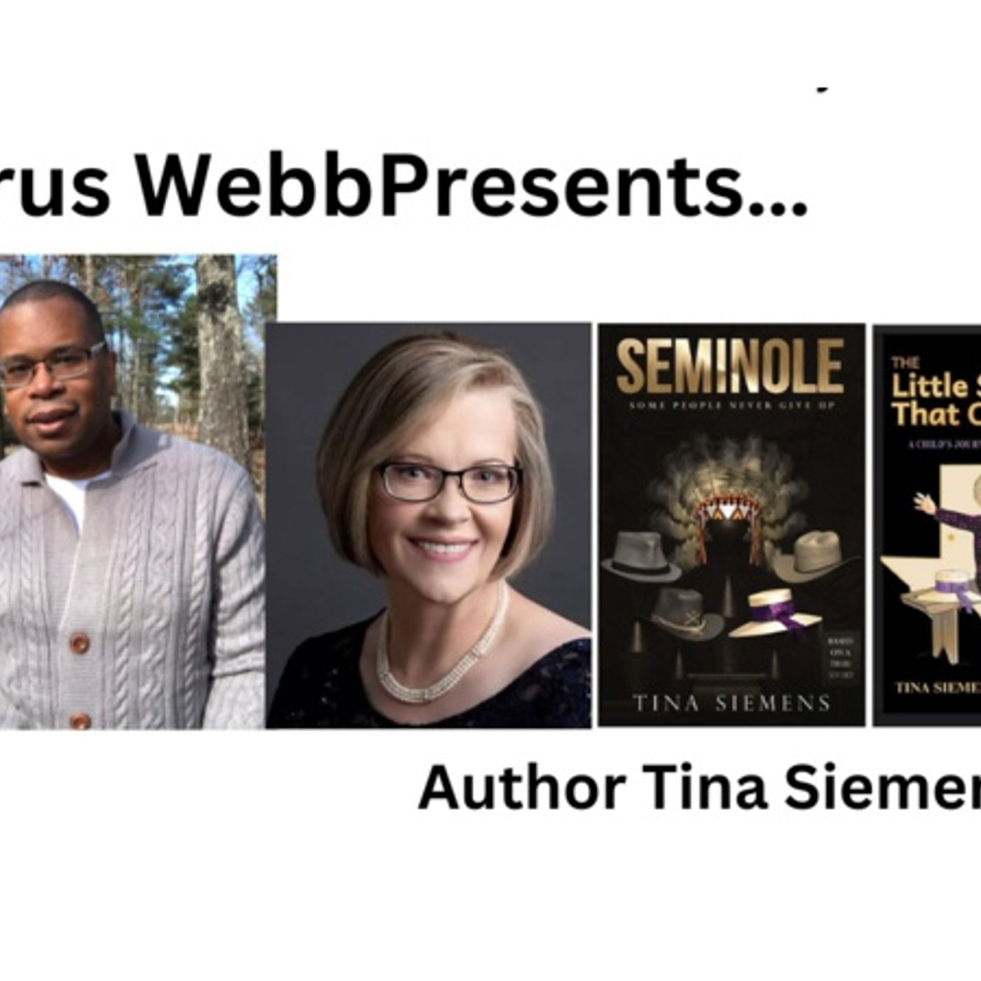 Author Tina Siemens returns to #ConversationsLIVE episode artwork