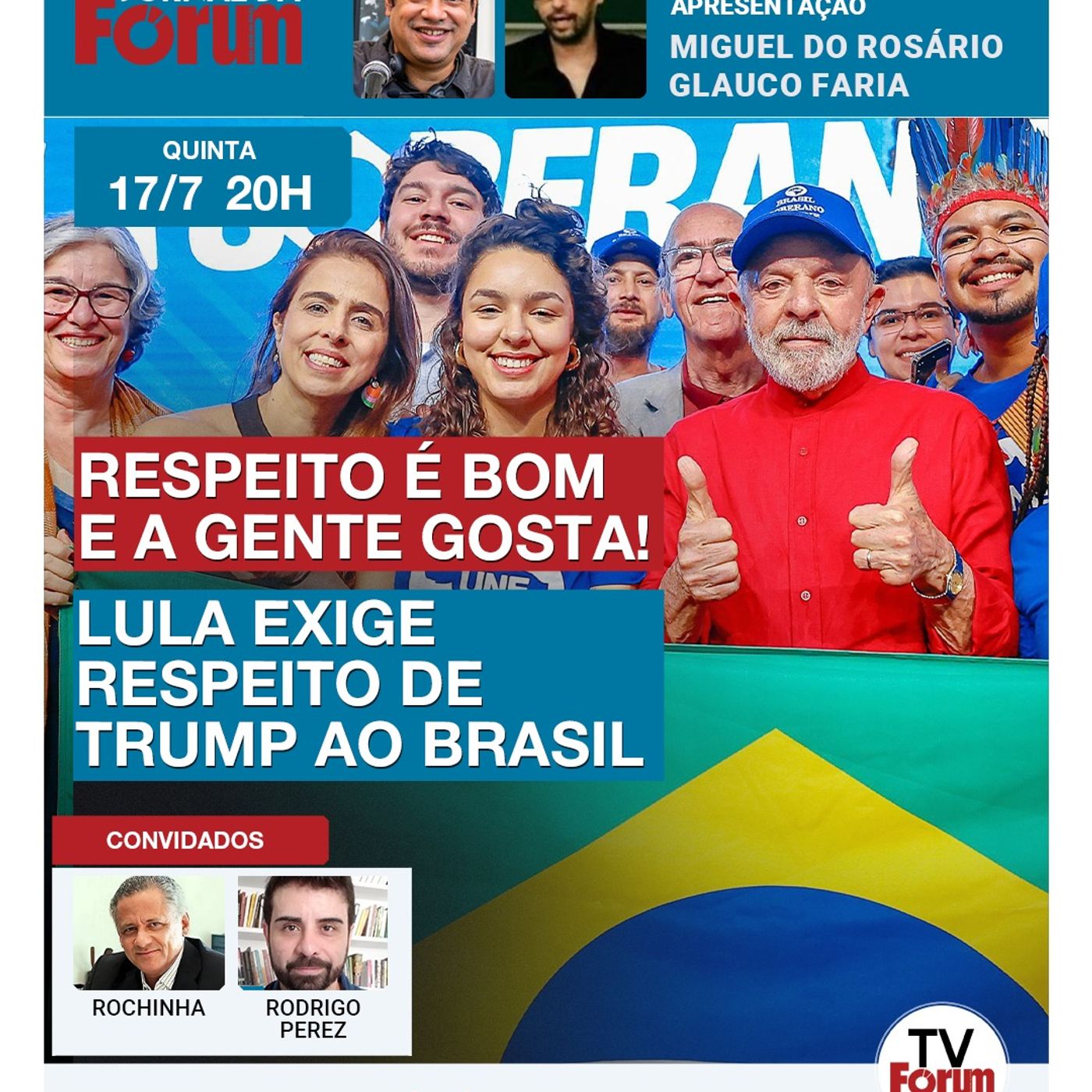 Discurso na UNE, entrevista à CNN e pronunciamento nacional: Lula aposta na defesa da soberania episode artwork