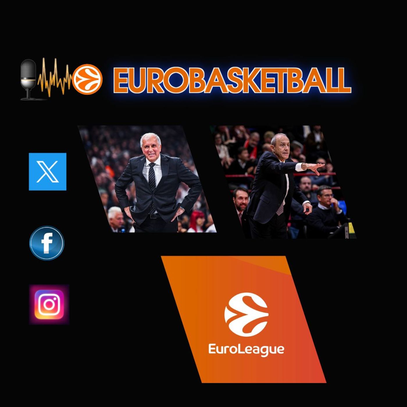 EUROBASKETBALL - Messina e Obradovic la fine dei due "santoni "del basket europeo episode artwork
