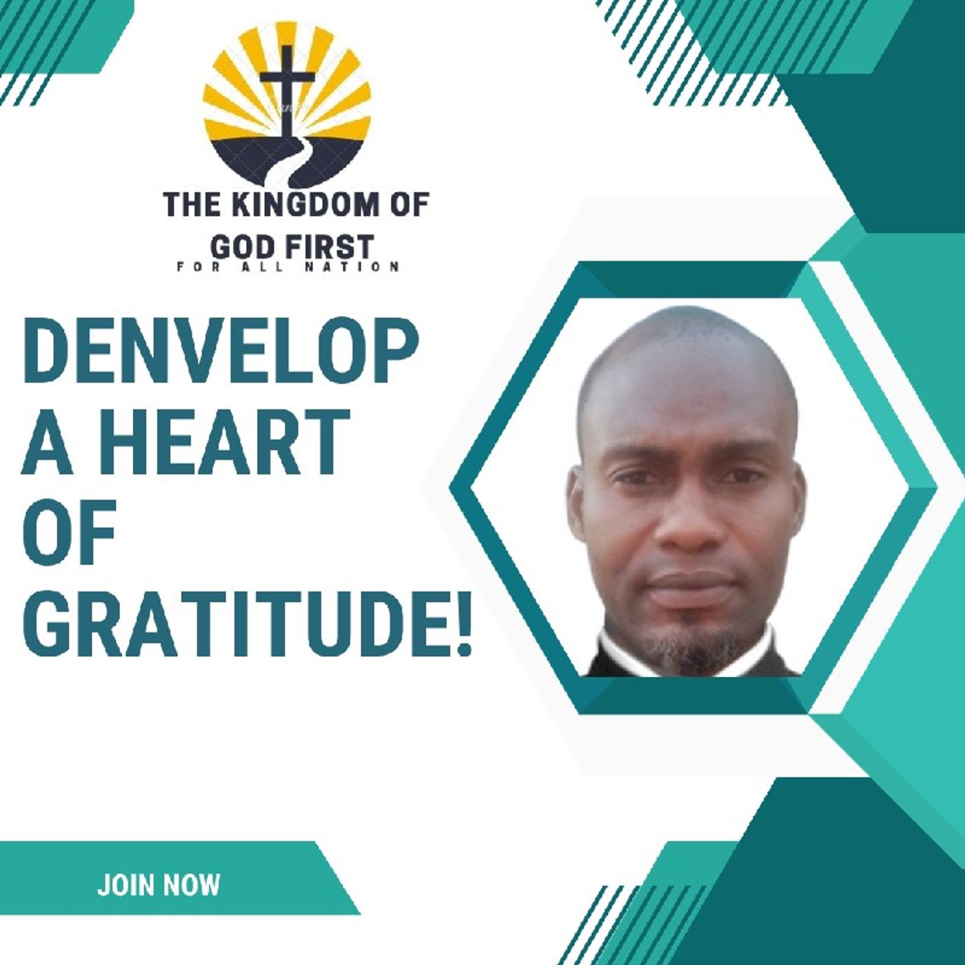 DEVELOP A HEART OF GRATITUDE!