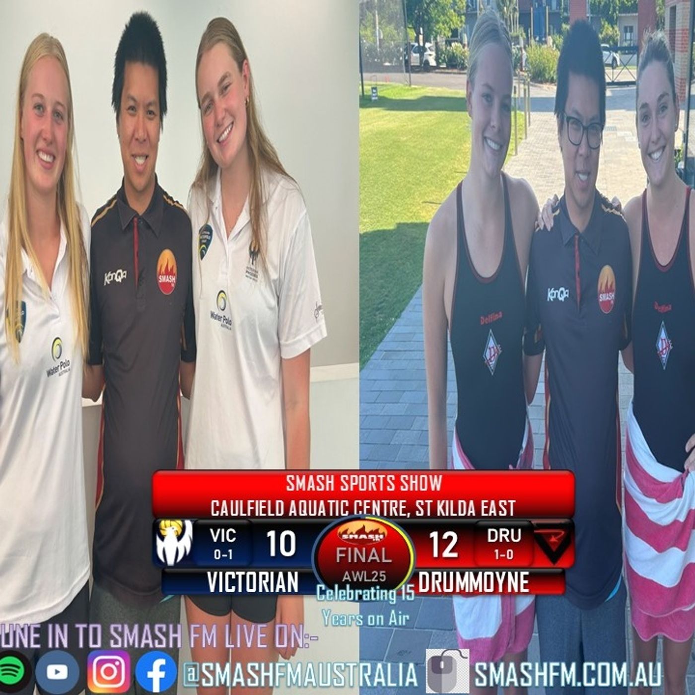 SSS15THYR: AWL25 WK3 Womens Post Game Interviews with Victoria & Drummoyne 250125