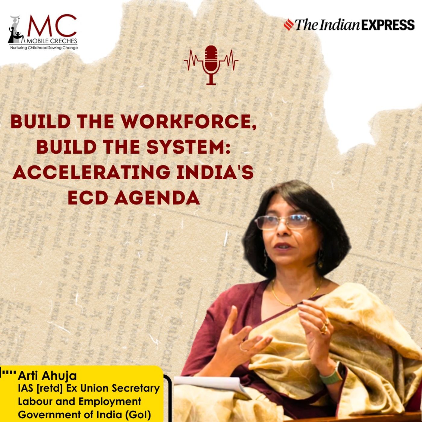 Mobile Creches - Build the workforce, build the system: Accelerating India's ECD agenda