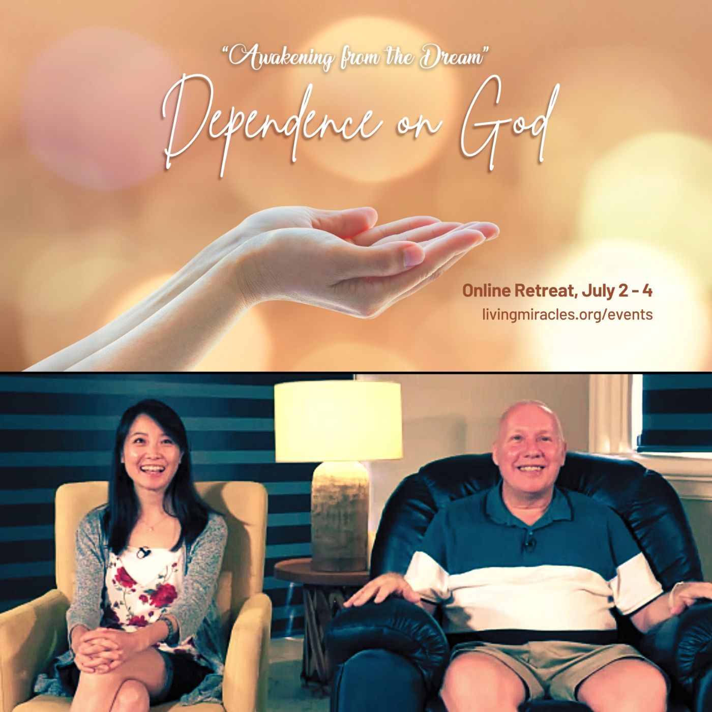 "Dependence on God" - Closing Session with David Hoffmeister and Frances Xu - Awakening from the Dream Weekend Online Retreat - episode artwork