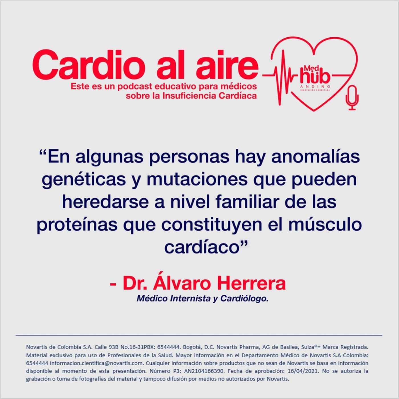 EP 5. Cardio al Aire: ¿Qué es la Insuficiencia Cardíaca? Con el Dr. Álvaro Herrera