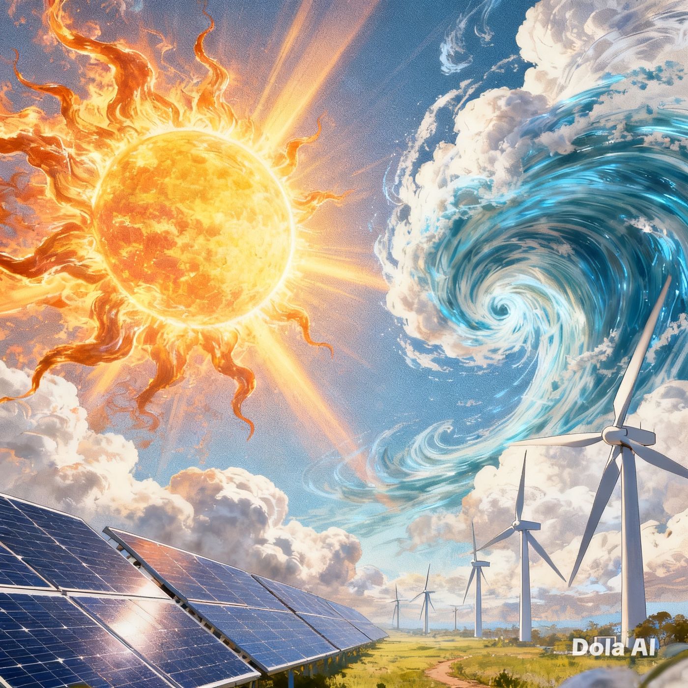 Sol Vs Viento, La Batalla cover art