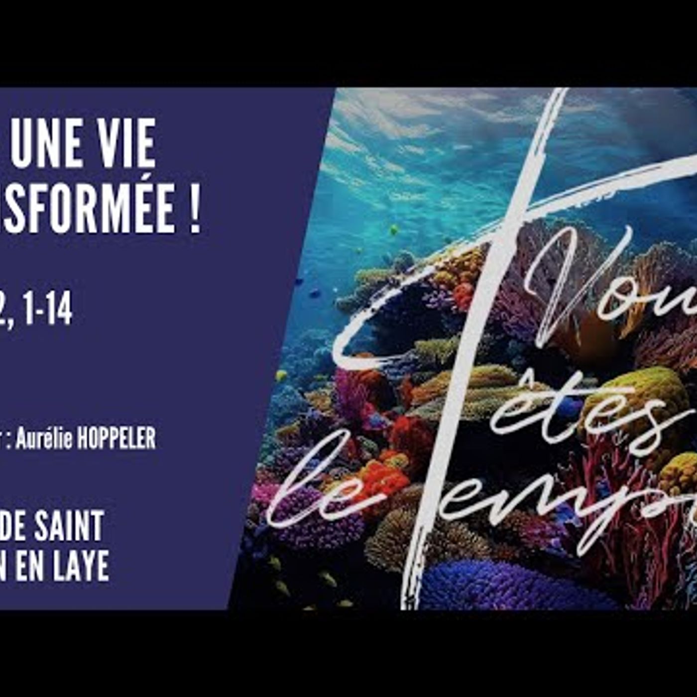 Vous êtes le Temple - Aurélie Hoppeler - Le Saint Esprit - Oser une vie transformée