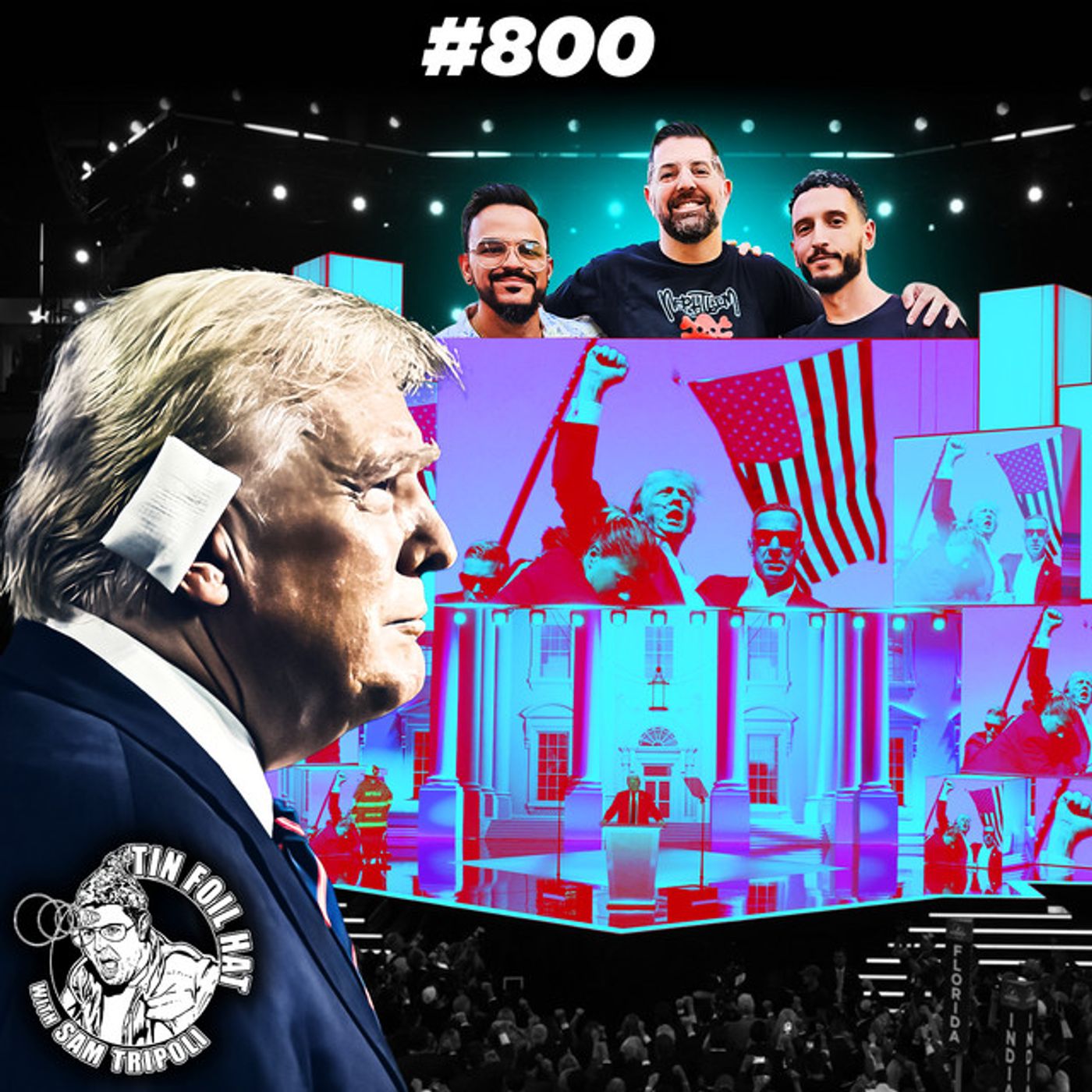 TIME CAPSULE: Trumps Fake Assassination w/ Nephilim Death Squad