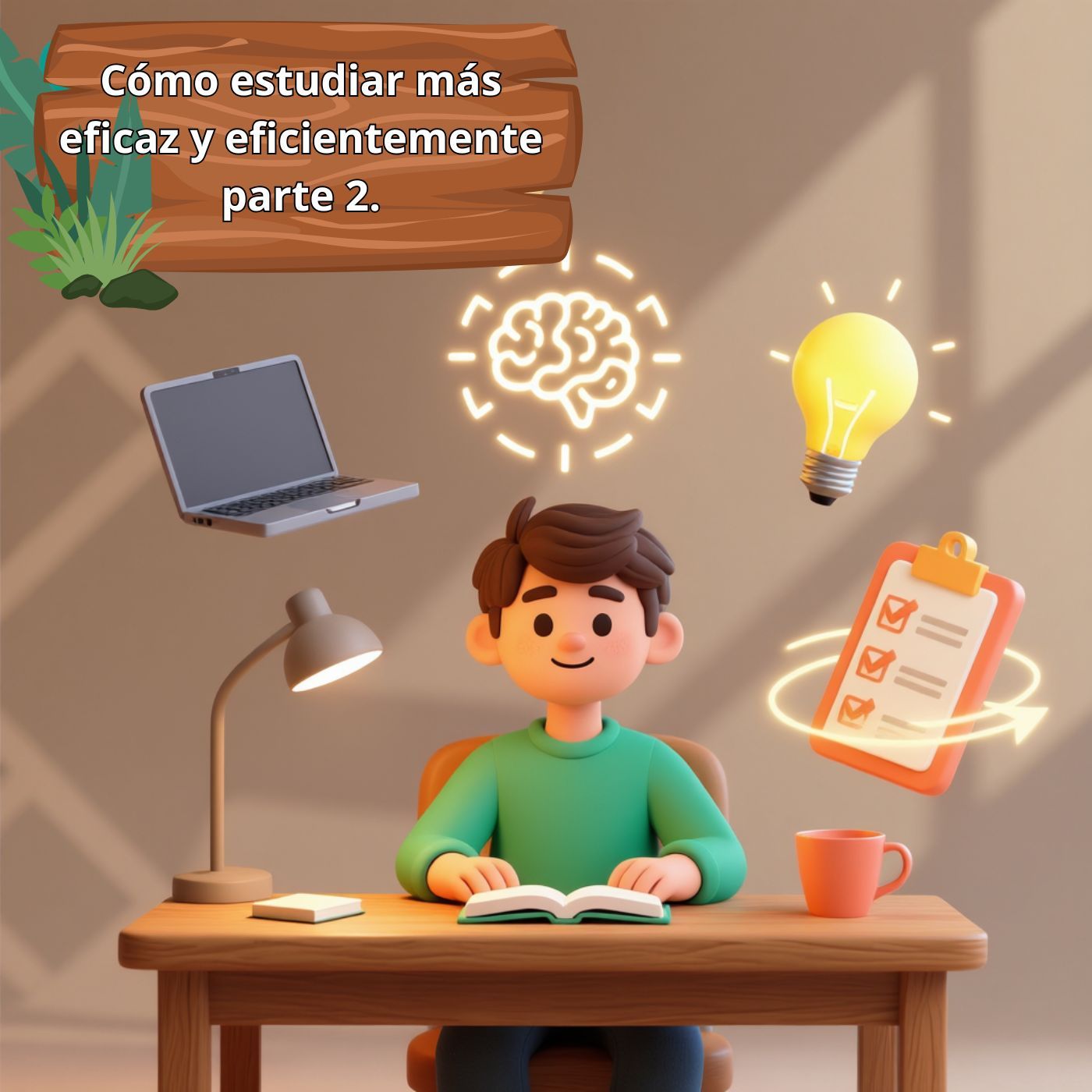 Cómo estudiar más eficaz y eficientemente parte 2. Cómo estudiar más eficaz y eficientemente parte 2.