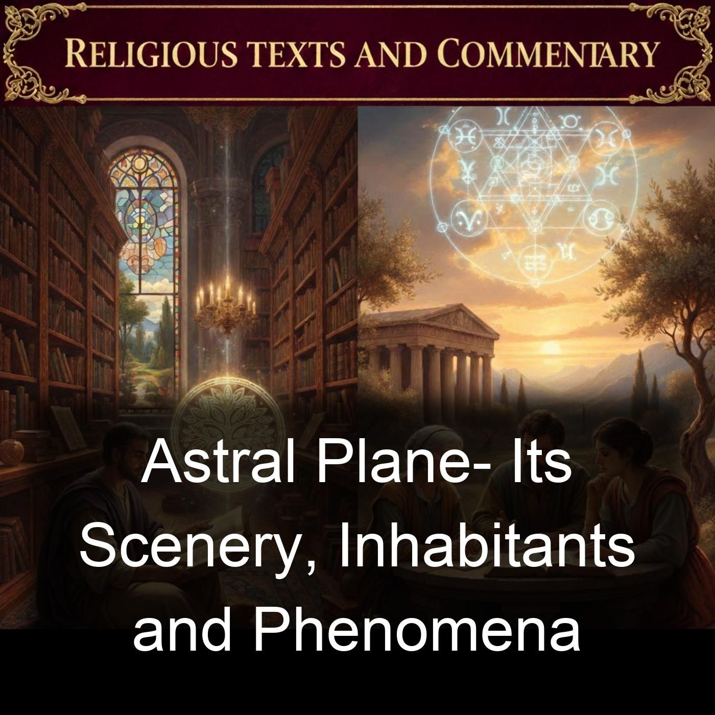 Astral Plane- Its Scenery, Inhabitants and Phenomena cover art