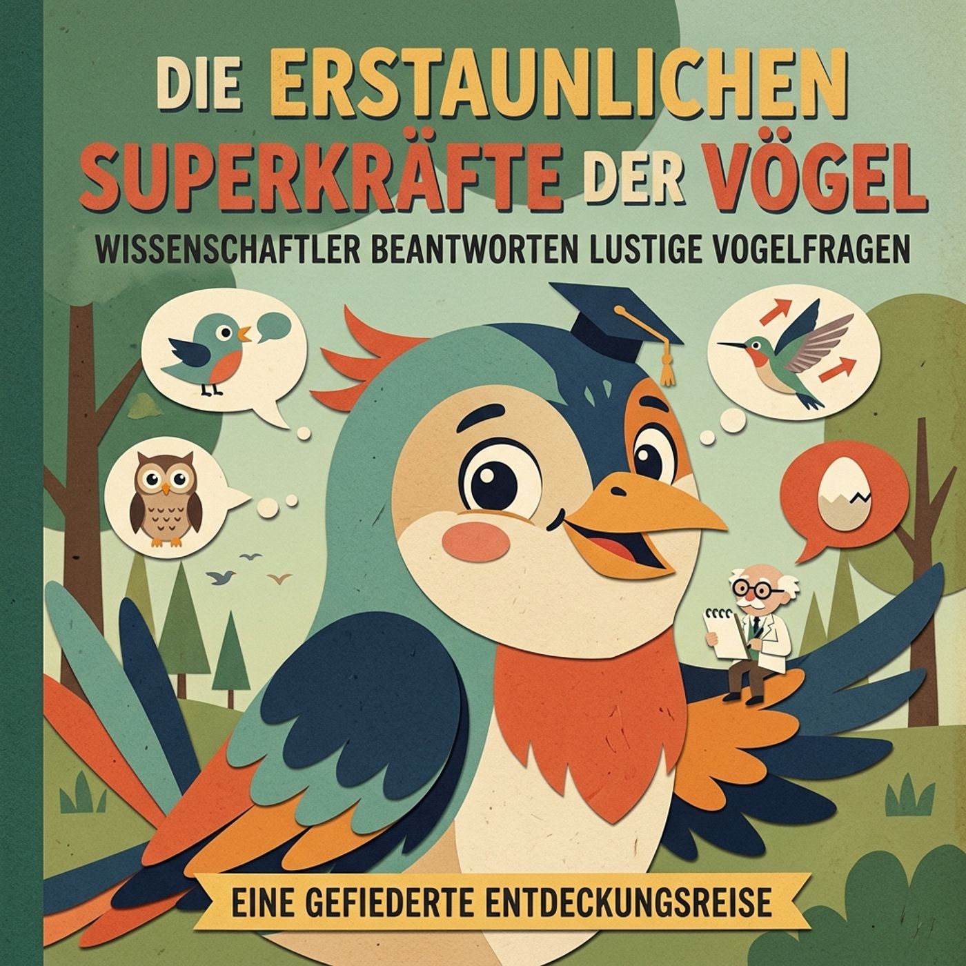 Wie schaffen es Kolibris, wie winzige Hubschrauber auf der Stelle in der Luft zu schweben? episode artwork