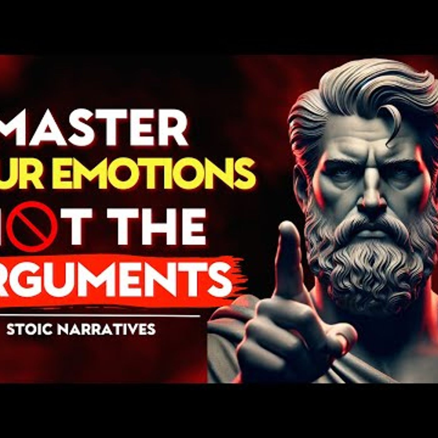CONTROL Your EMOTIONS_ 5 WAYS to STAY CALM in ARGUMENTS _ Stoic Philosophy episode artwork